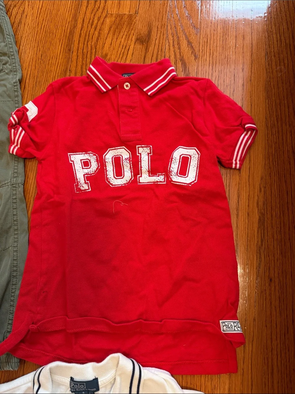 SIZE 6 Some NWT Ralph Lauren Kids Polo Shirts & Sweaters - Lacoste sweater